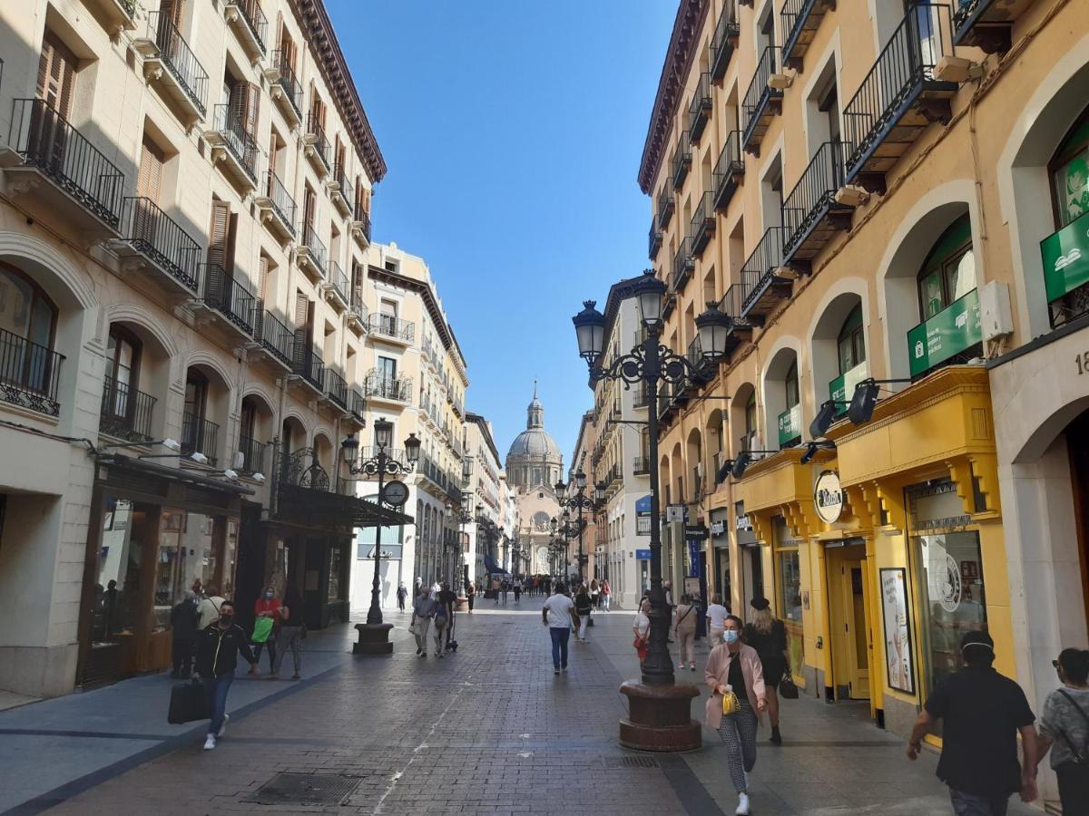 Ferienwohnung Acogedor Piso En Pleno Centro De Saragossa Exterior foto